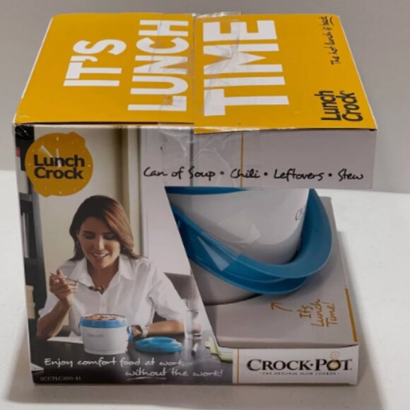 NEW! Crok-Pot Lunch Crock Food Warmer 20 Oz. Heat Travel Carry Slow Cooker - Picture 3 of 5